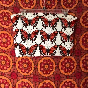 Butterfly tube top